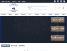 Tablet Screenshot of modernstylepet.com